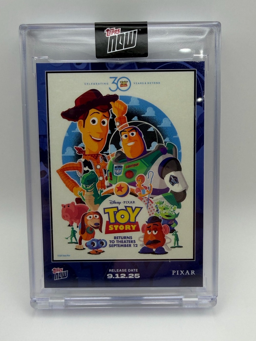 30th Anniversary Toy Story Topps Now TS01 Card